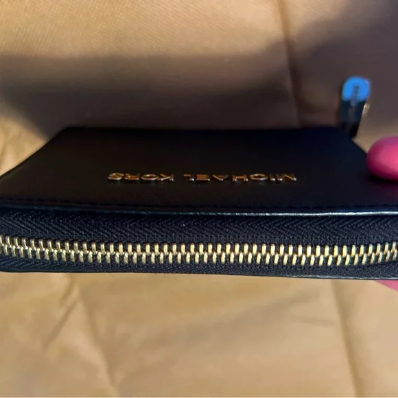 Michael Kors Black Saffiano Leather Wallet - Picture 4 of 4